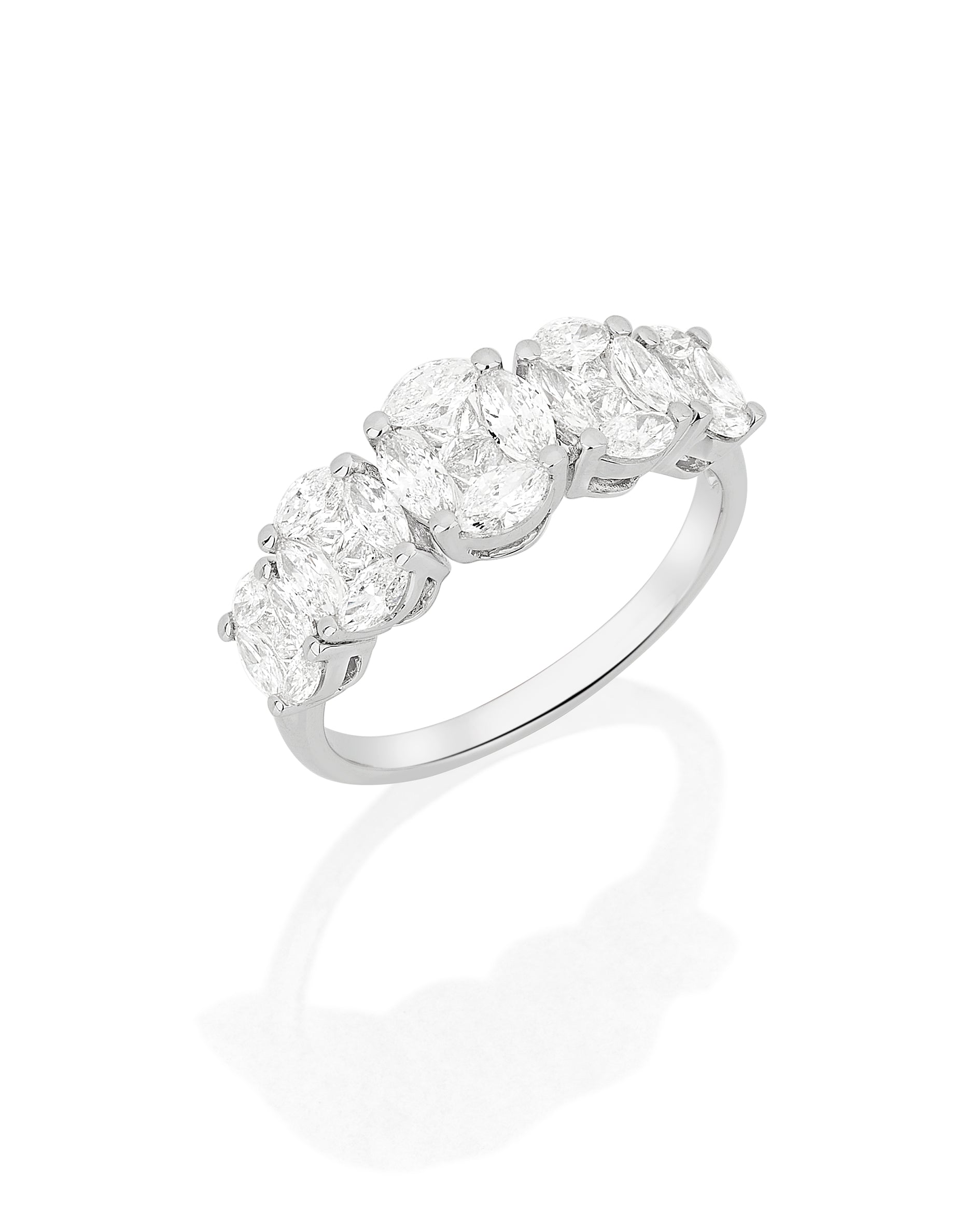 Anel com Diamantes 1.43cts