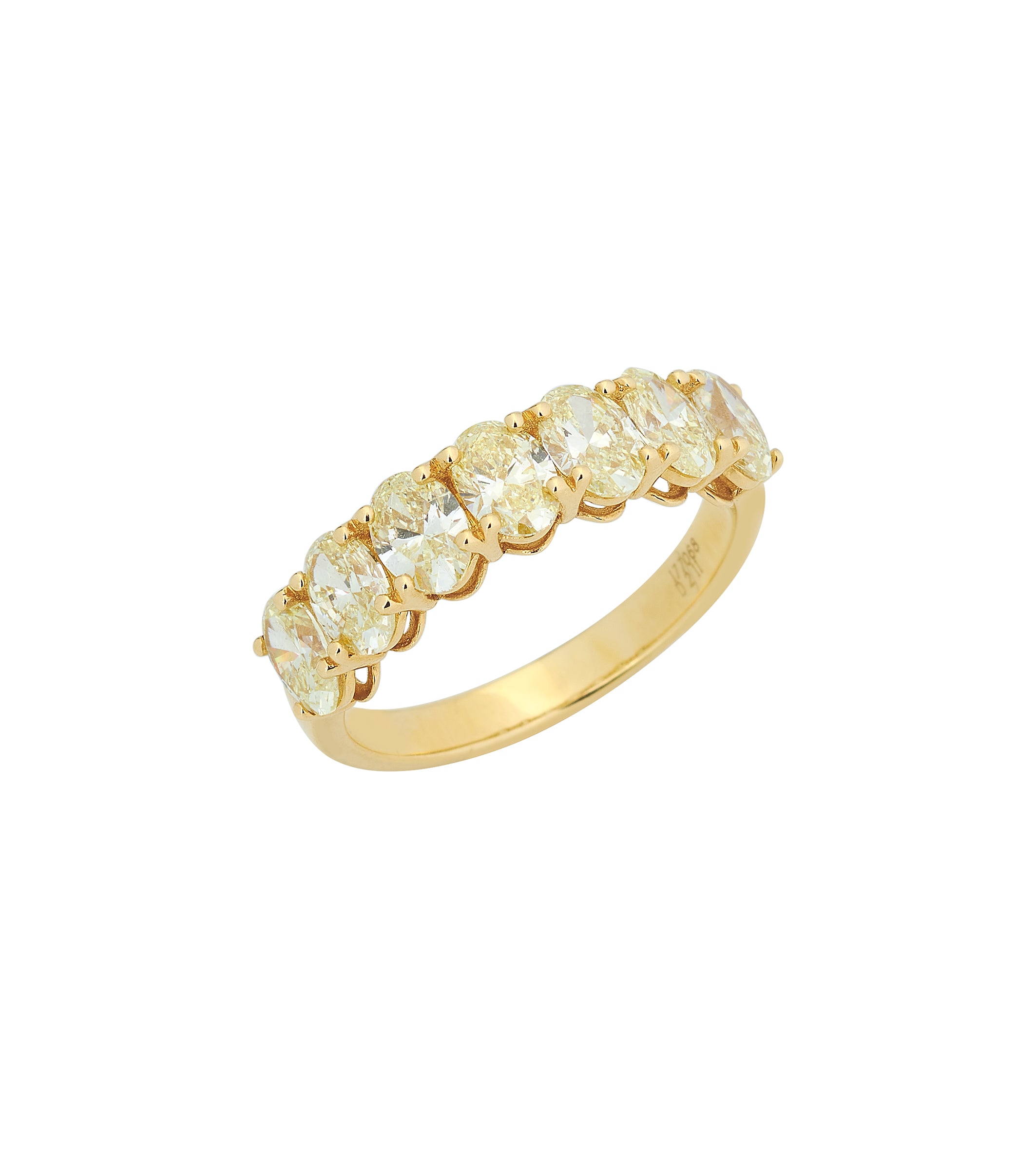 2.11ct Fancy Yellow Trillion