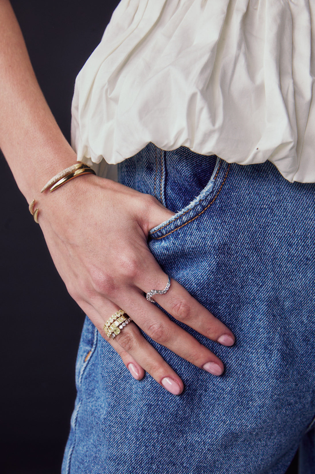 Pave Claw Bracelet