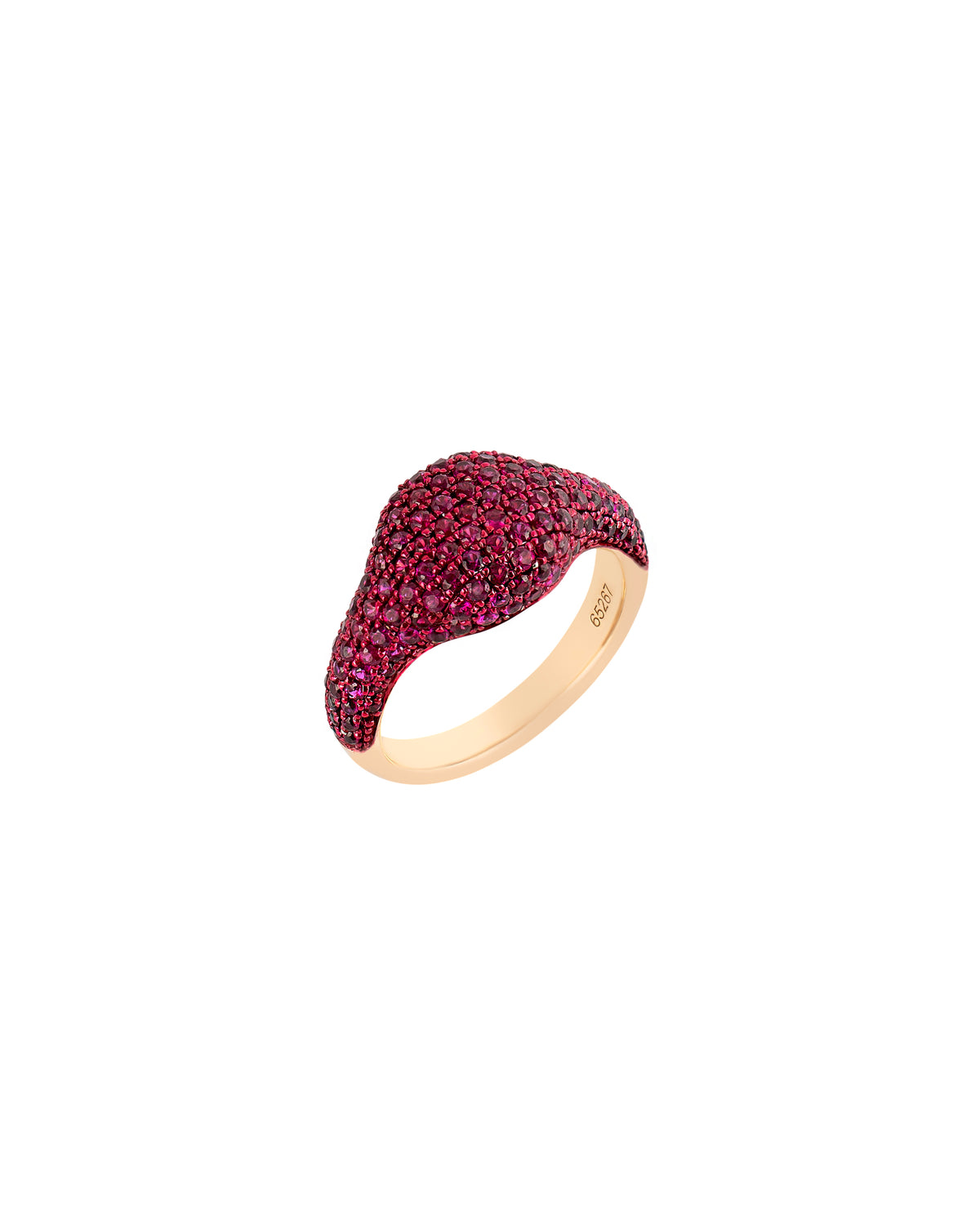 Anel de Dedinho Rubi 1ct