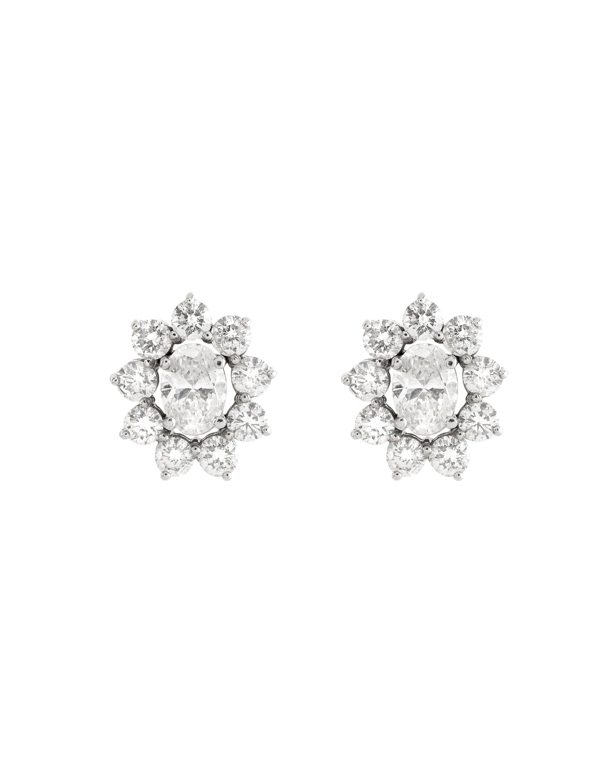 Wings Earrings with 2.80cts of Diamonds