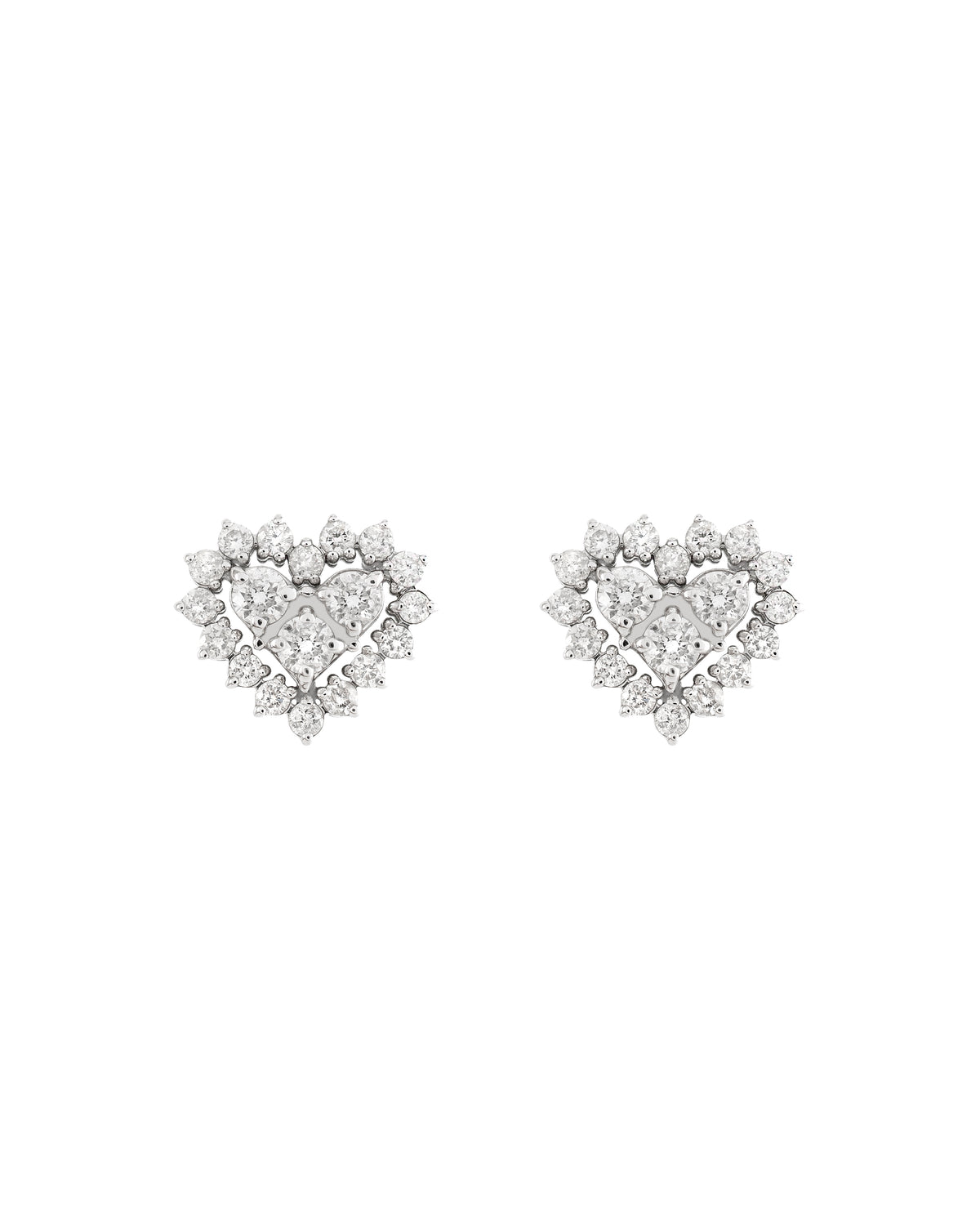 Wings Earrings with 2.80cts of Diamonds