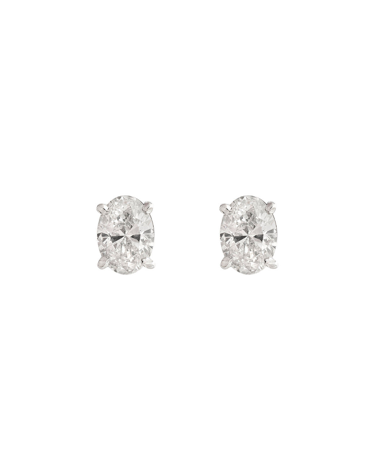 Solitaire Diamond Earring 0.50cts