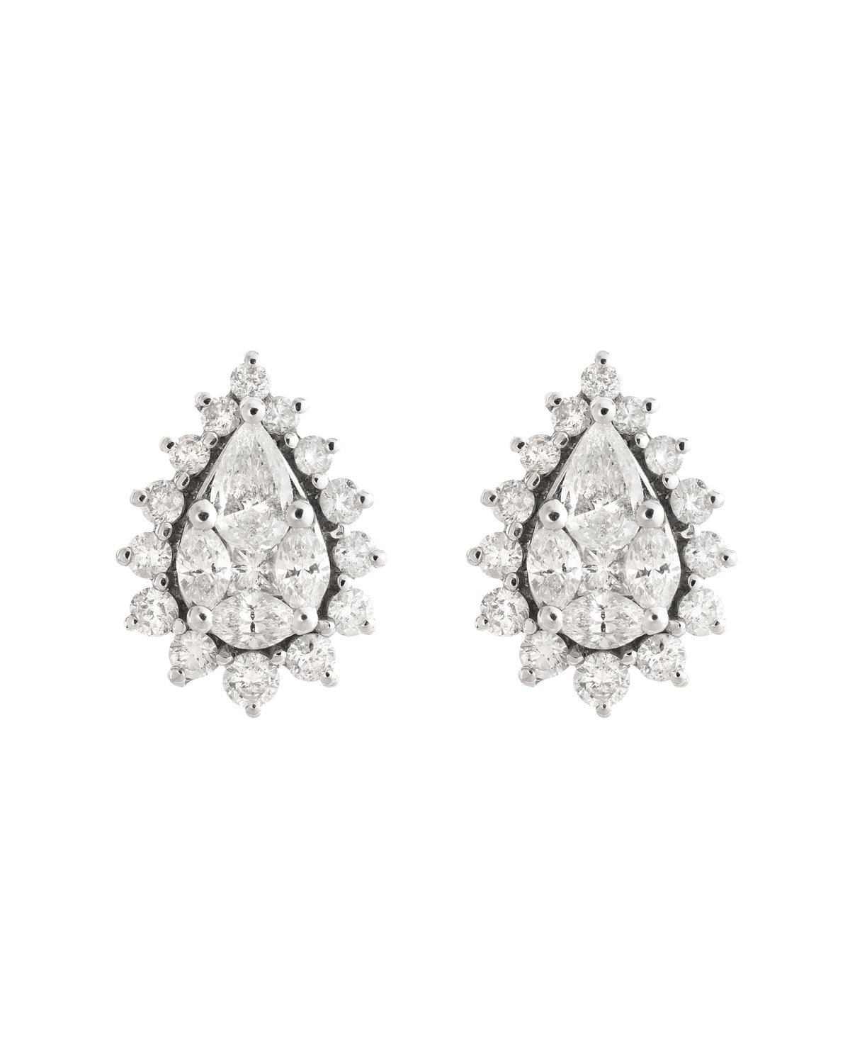 Brinco Gota Diamantes 1.20cts