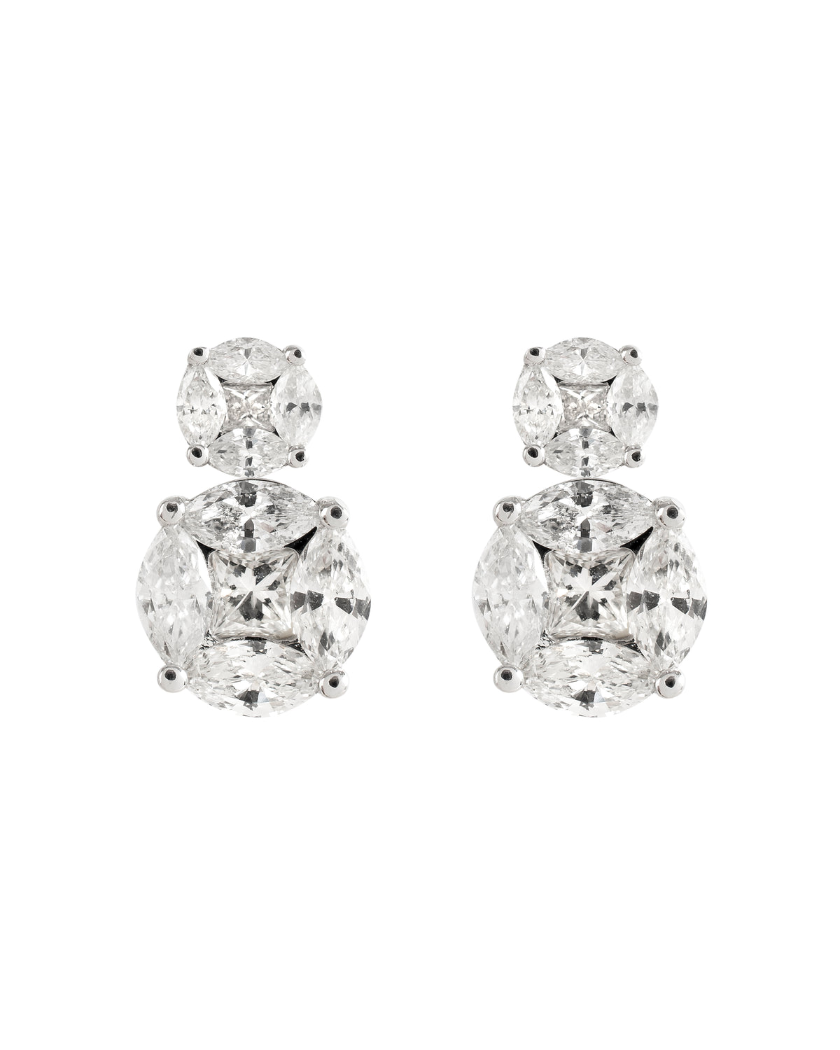 Solitaire Diamond Earring 0.50cts