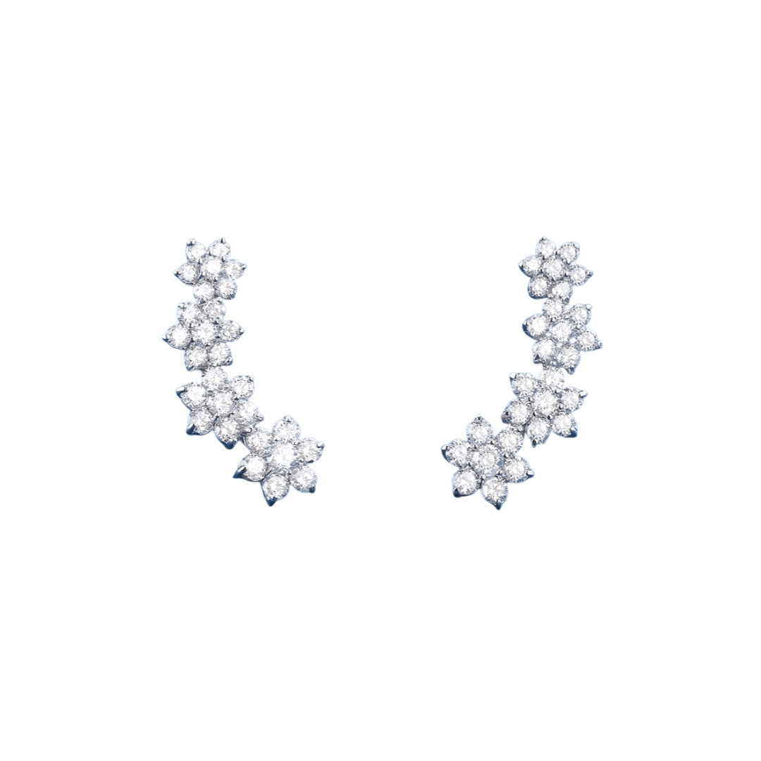 Brinco Ear Cuff Flower
