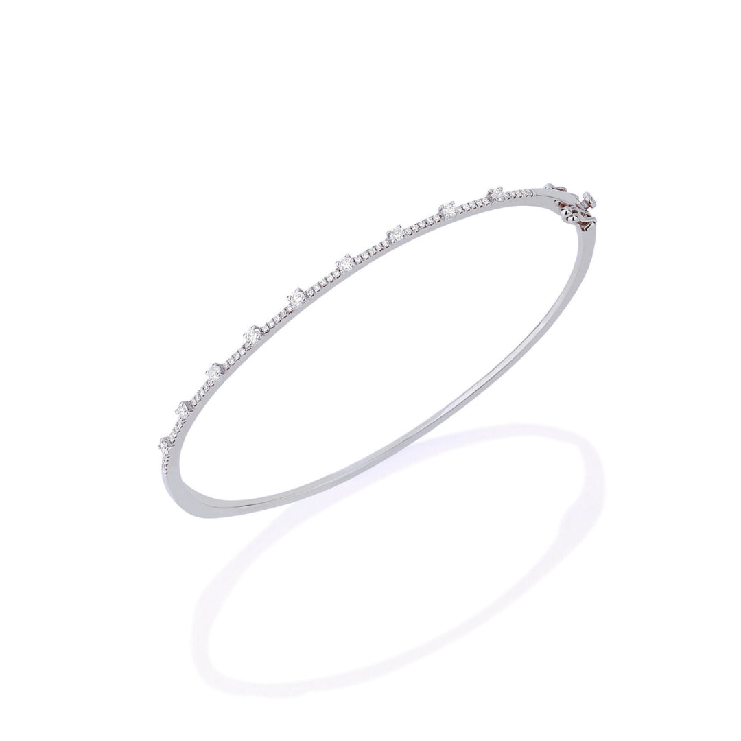 Bracelete Rivieras Alternadas 0.80cts