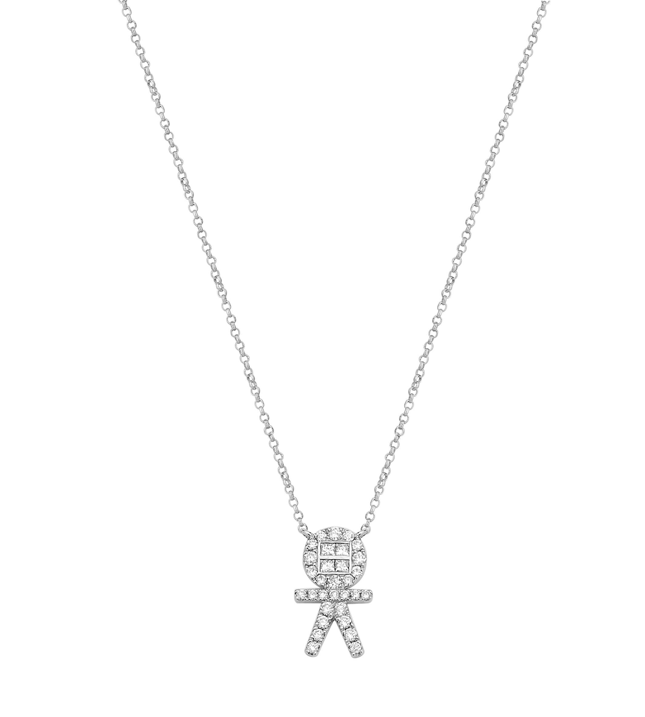Boy Diamond Necklace