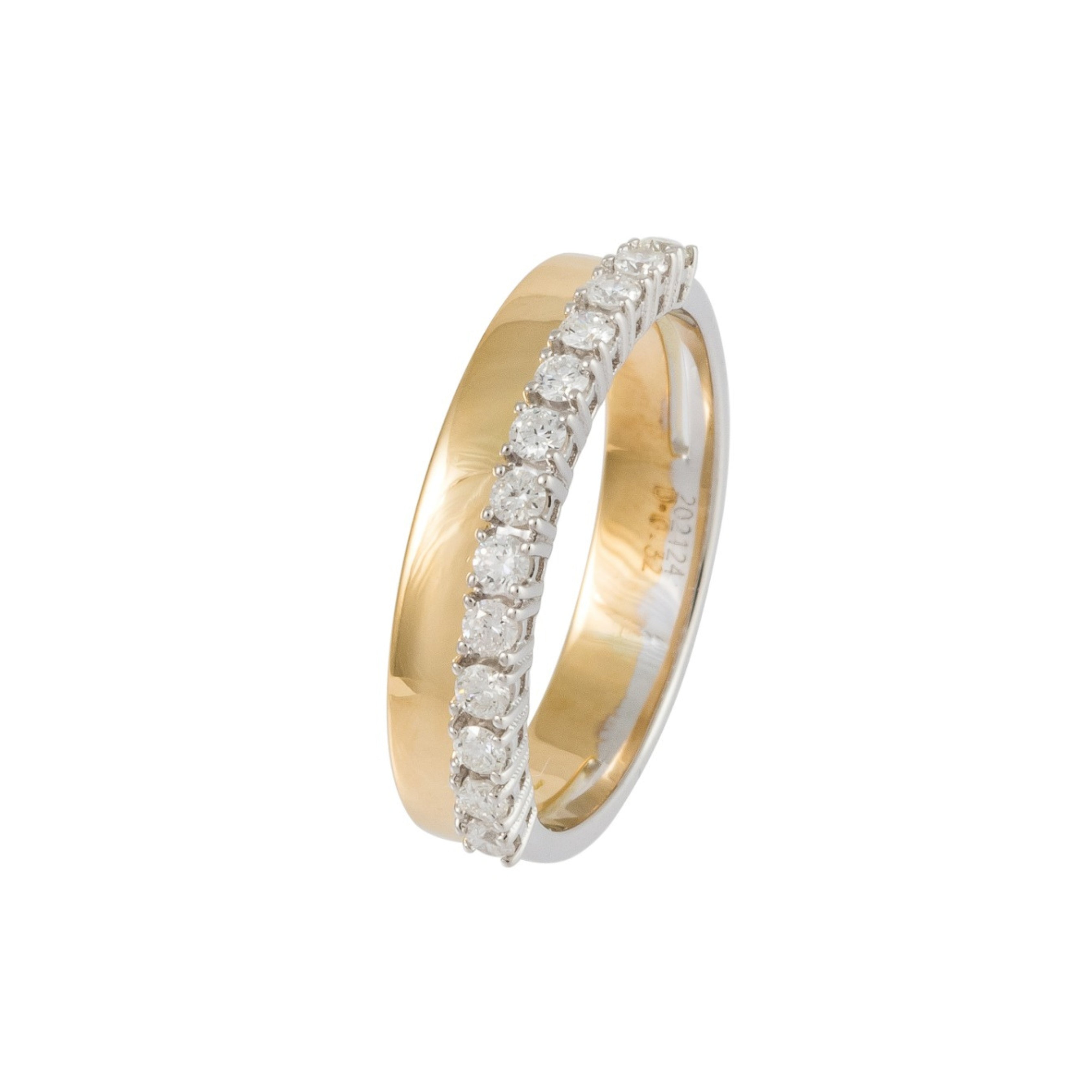 Anel com Diamantes 0.32cts