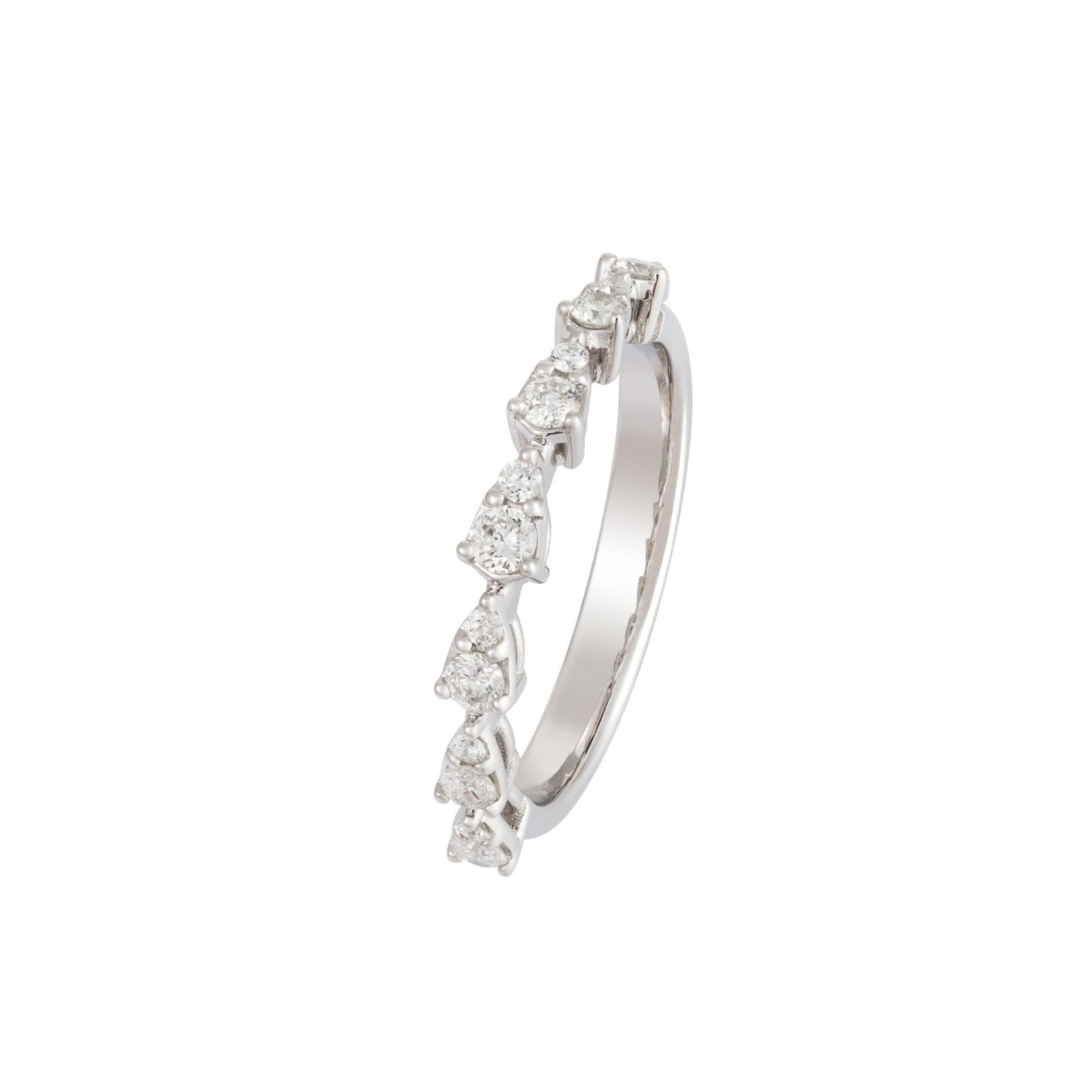 Diamond Drop Ring 0.37cts
