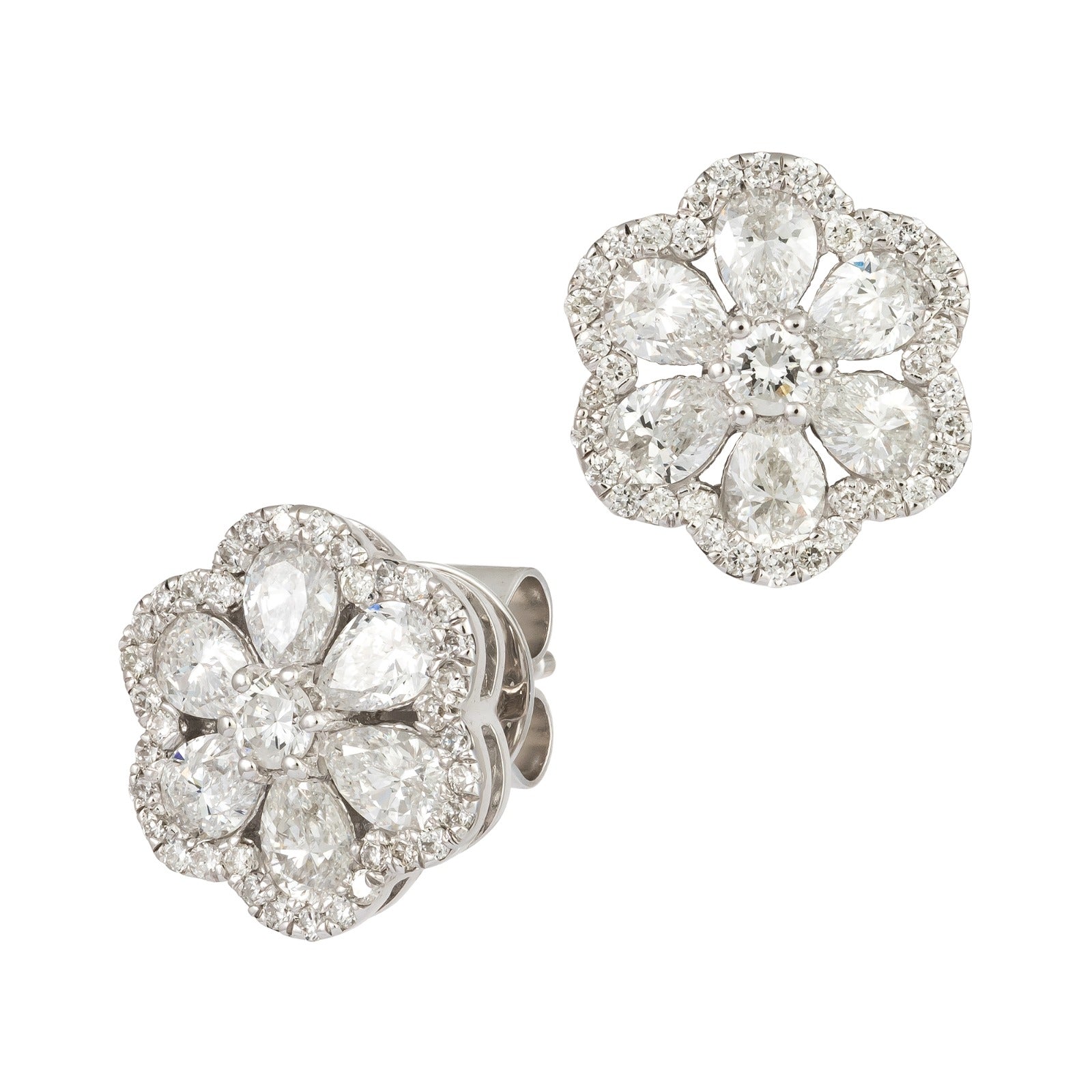 Flower Earring 1.51cts