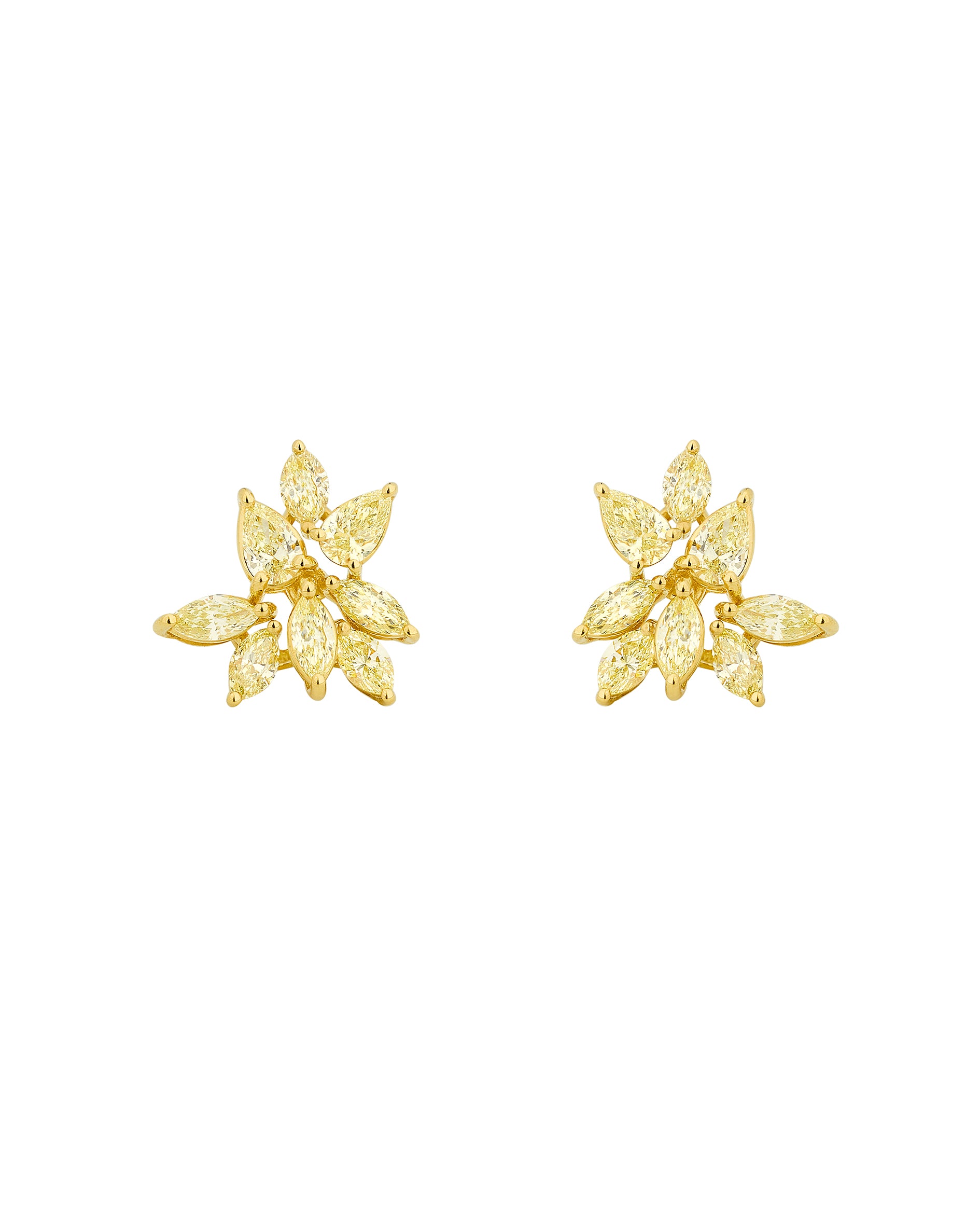 Fancy Yellow Earring 1.83cts