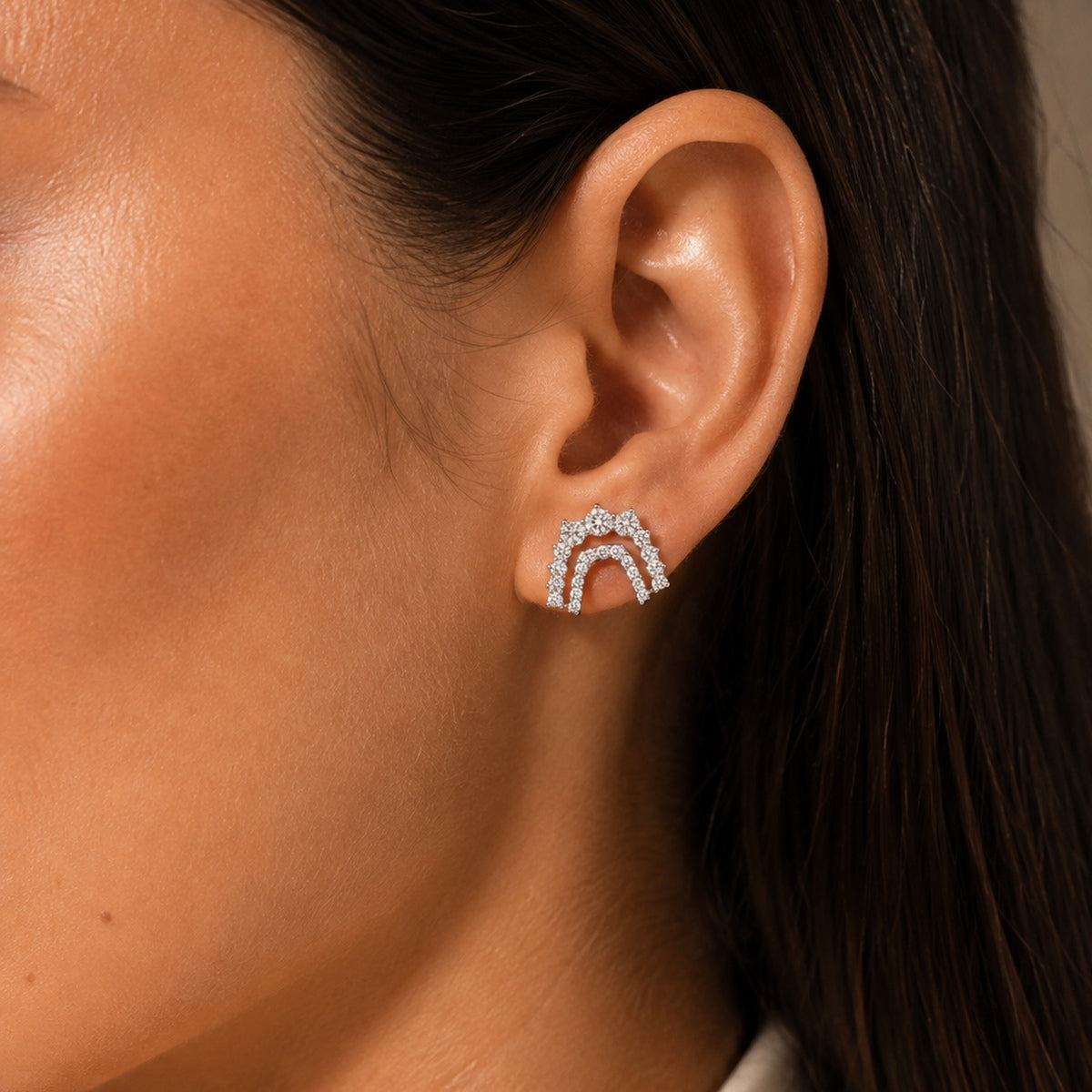 Wings Earrings with 2.80cts of Diamonds