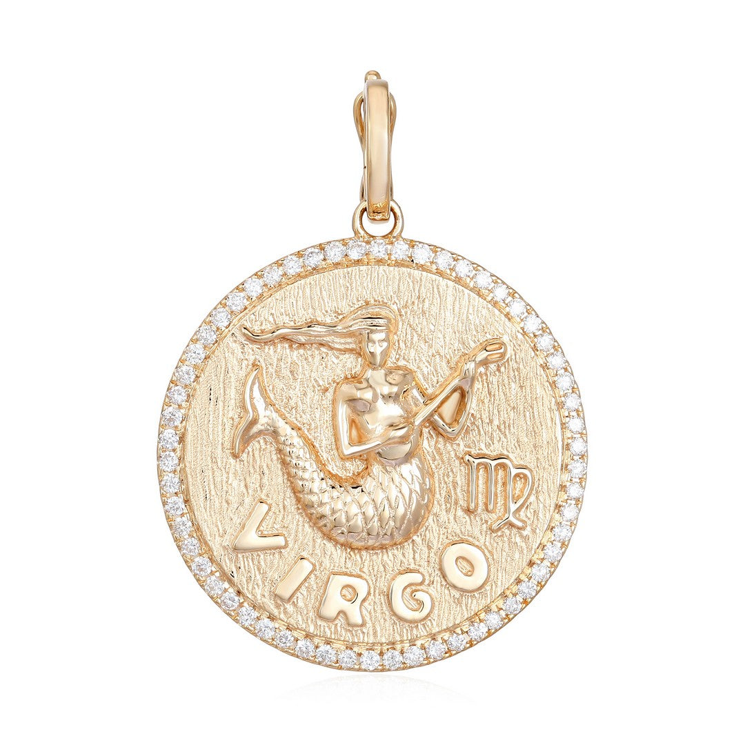 Virgo Zodiac Medal
