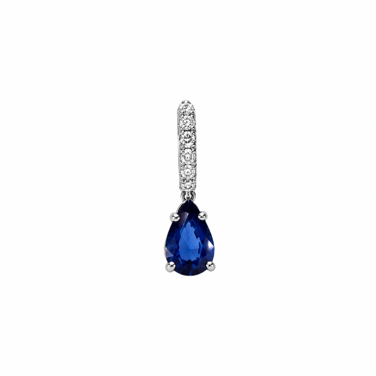 Pingente Safira Azul 0.65cts