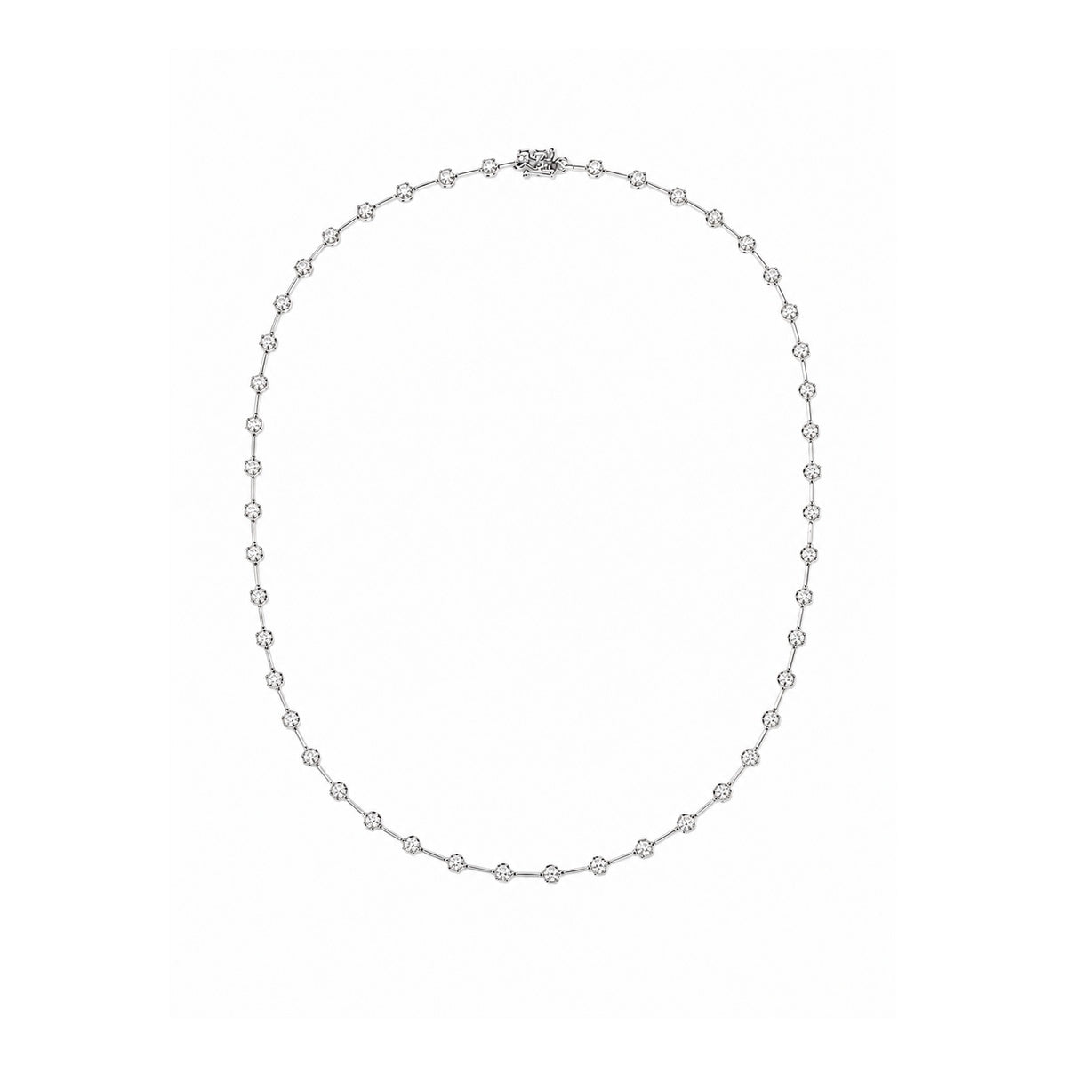 Colar Riviera Espaçada 3.16cts