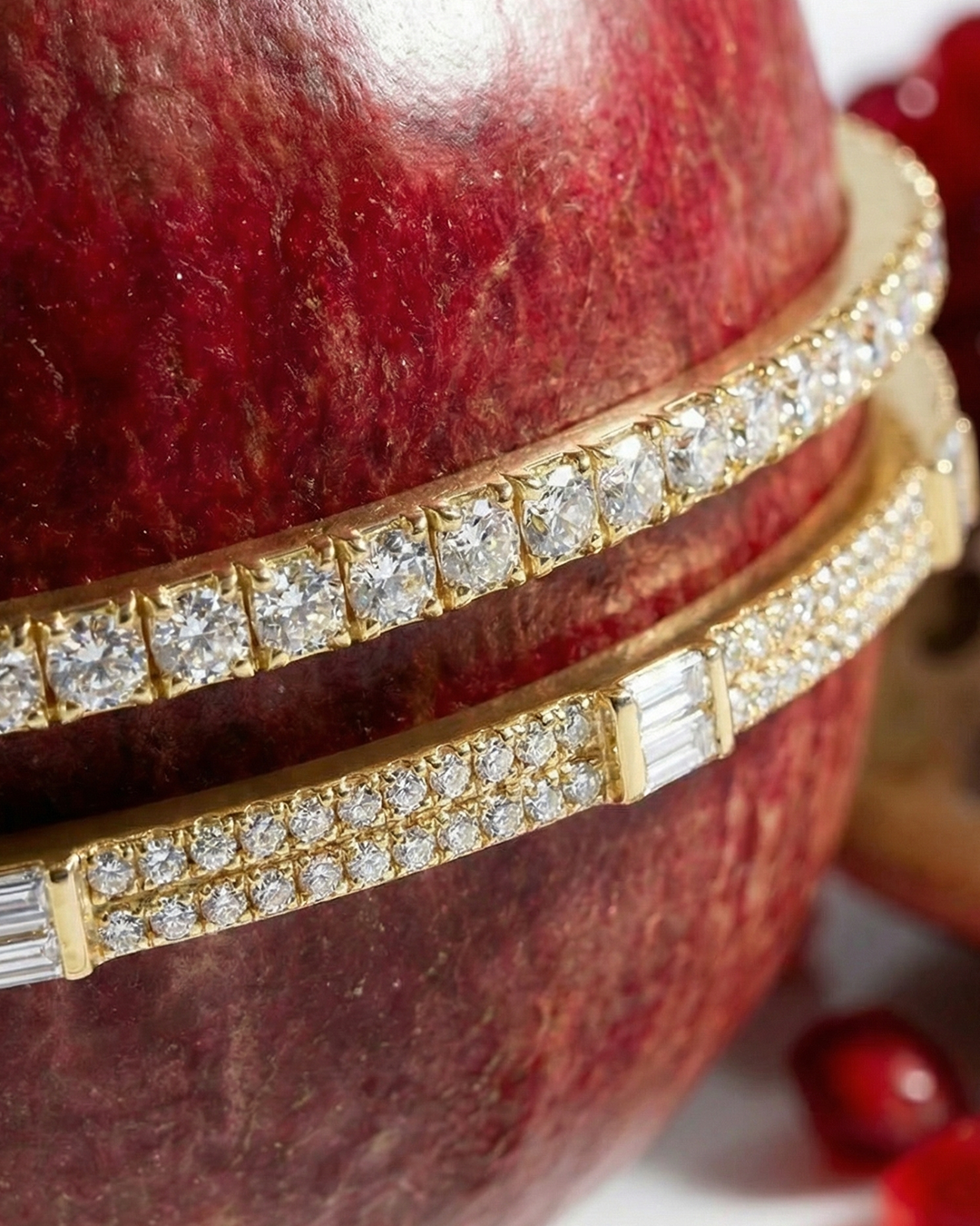 Bracelete Riviera de Diamantes 0.63cts