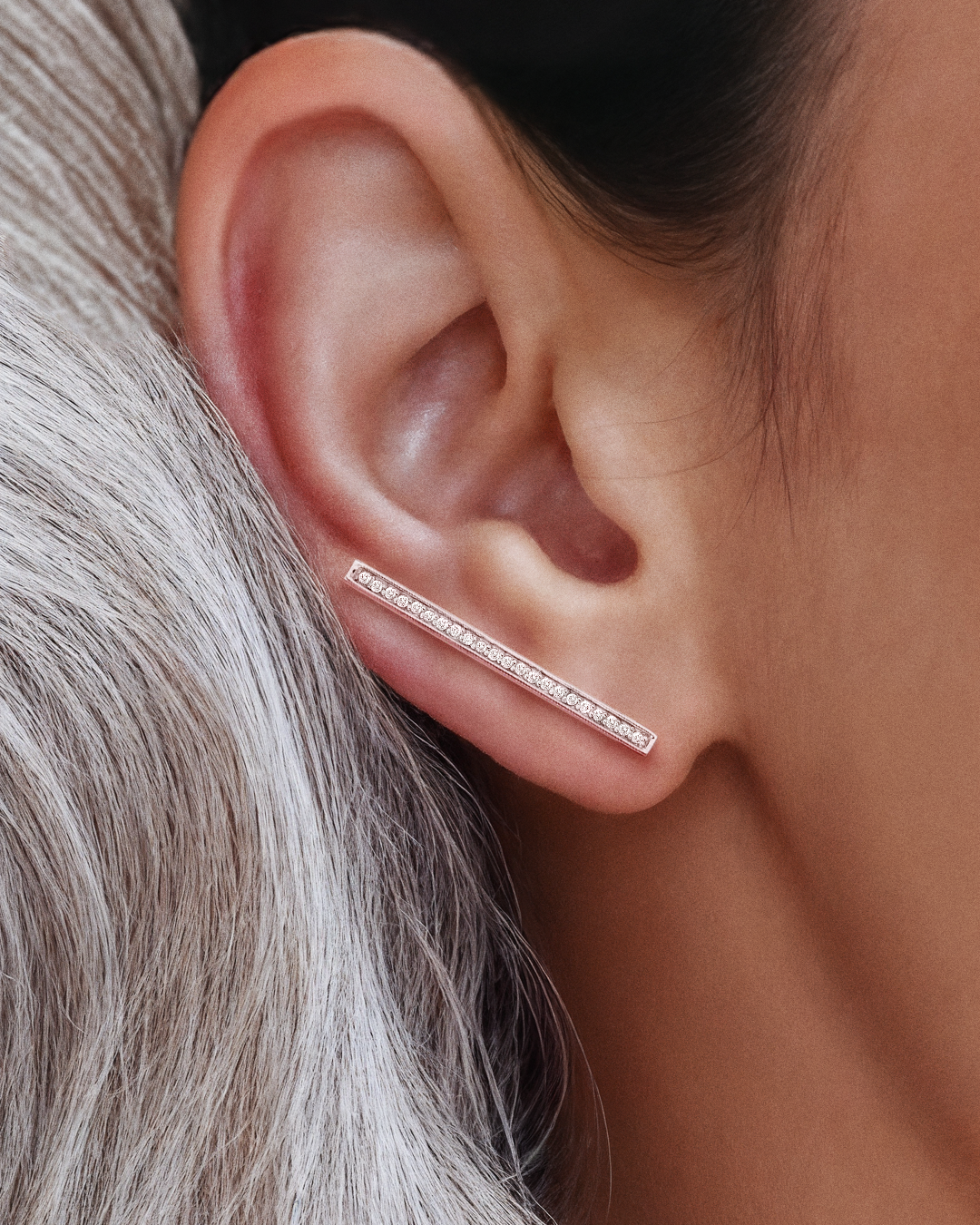 Ear Cuff Riviera de Diamantes
