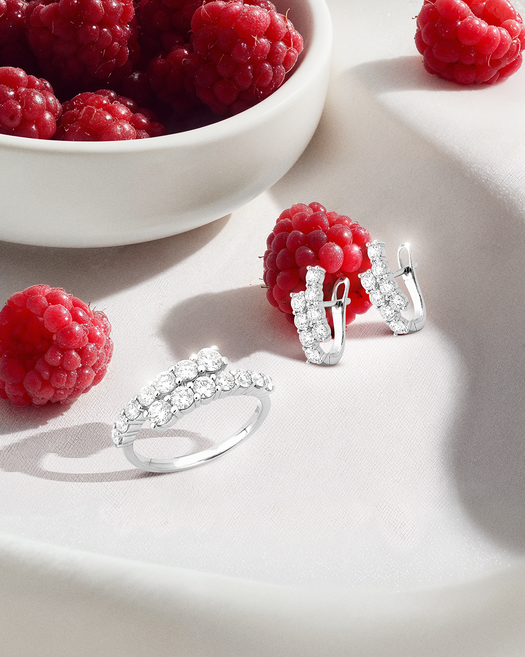 Anel com Diamantes 1.15cts
