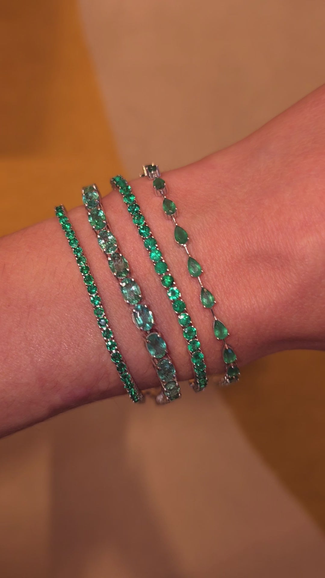 Emerald Riviera Bracelet