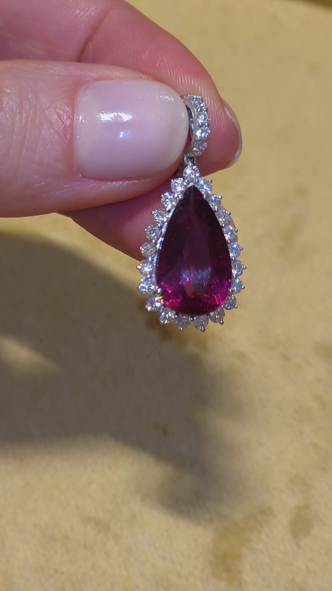 Pingente Rubelita 4.67cts