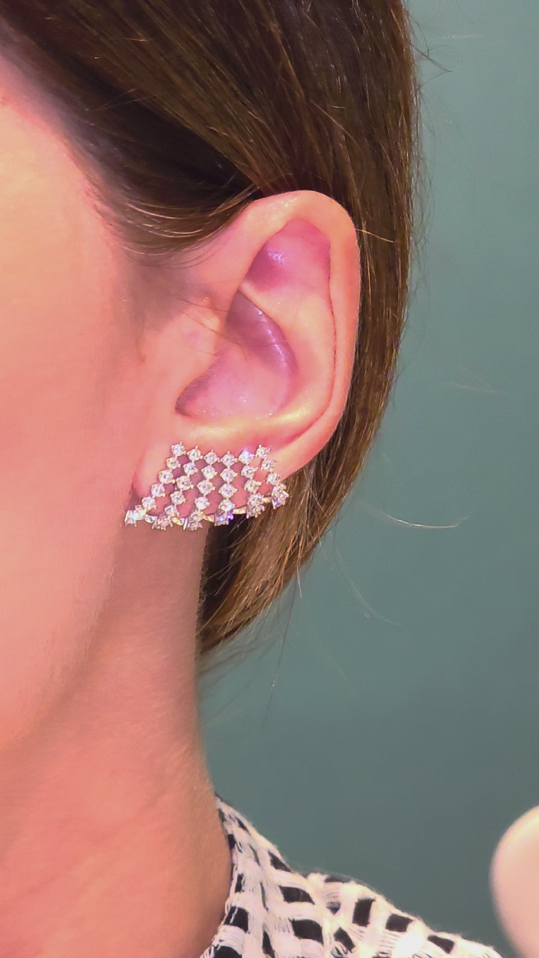 Earcuff de Diamantes 2.25cts