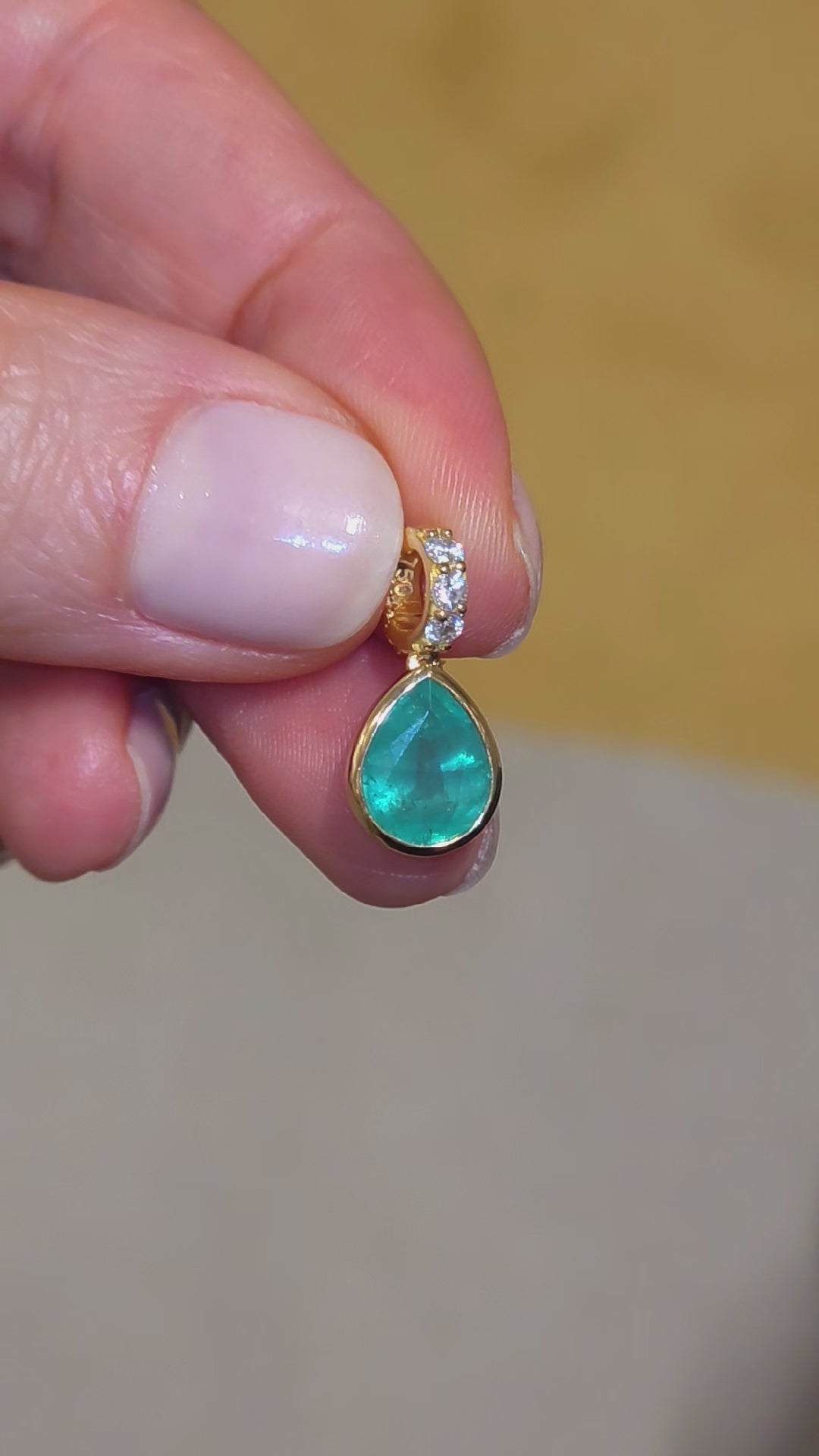 Pingente Esmeralda 1.60cts