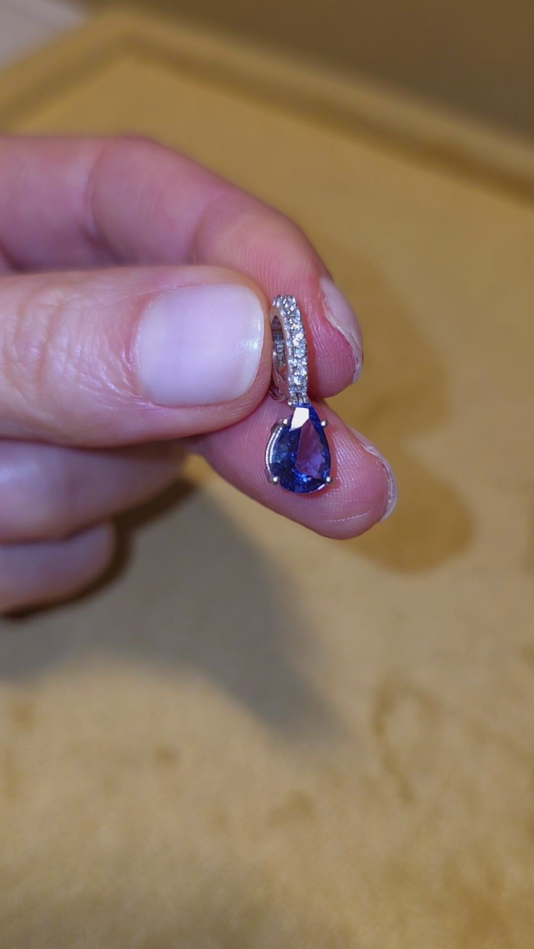 Pingente Tanzanita 1.07cts