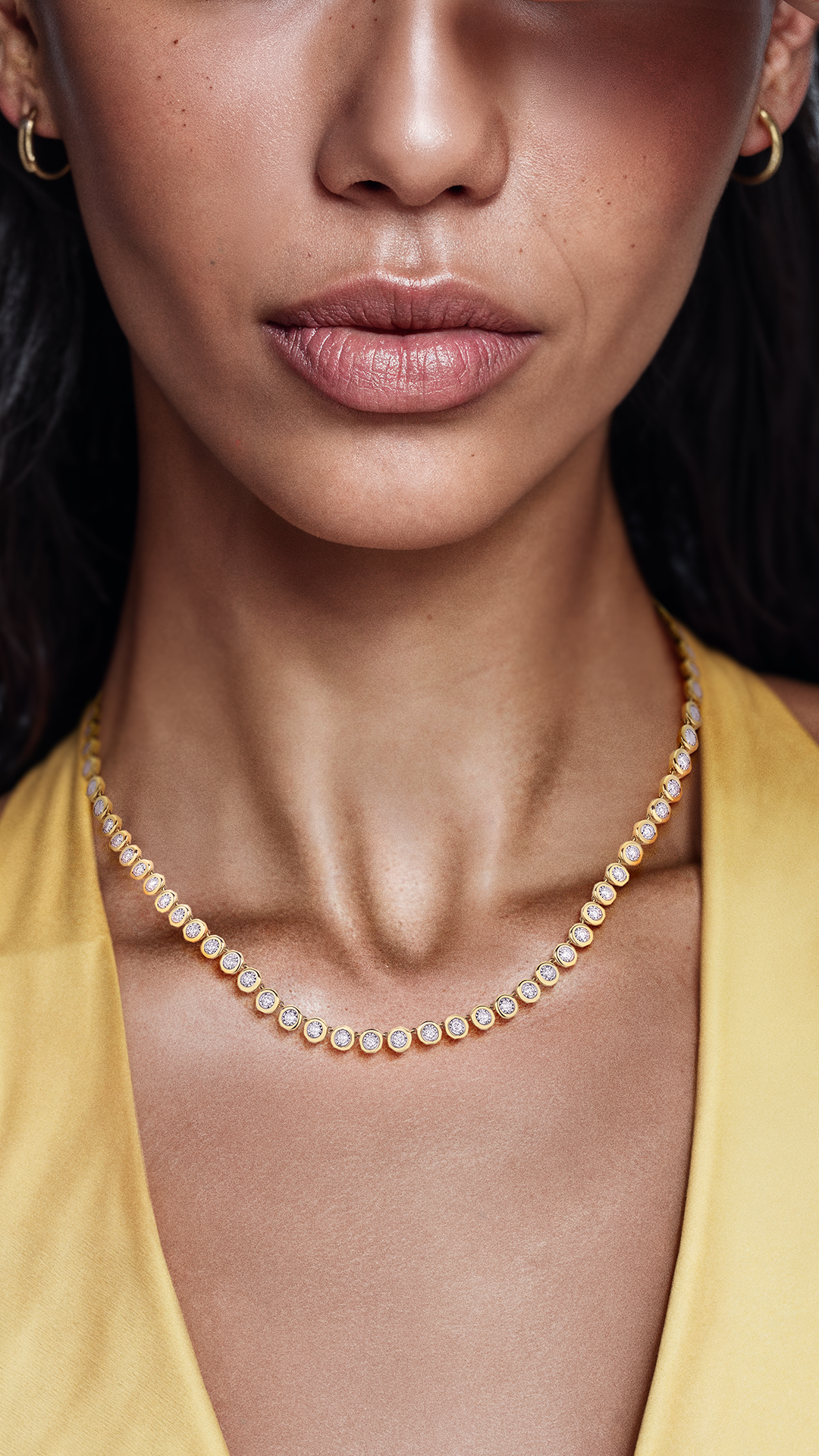Bezel Necklace