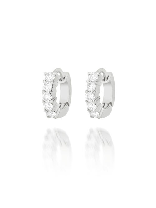 Argola com Brilhantes 0.30cts