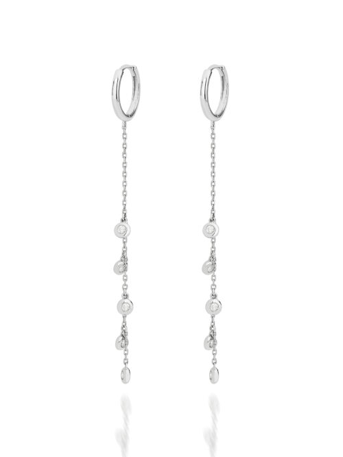 Brinco Longo Diamantes