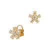Brinco Flor Fancy Yellow