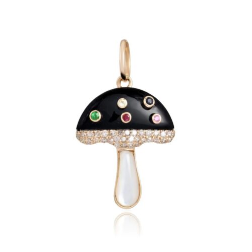 Mushroom Charm Stone