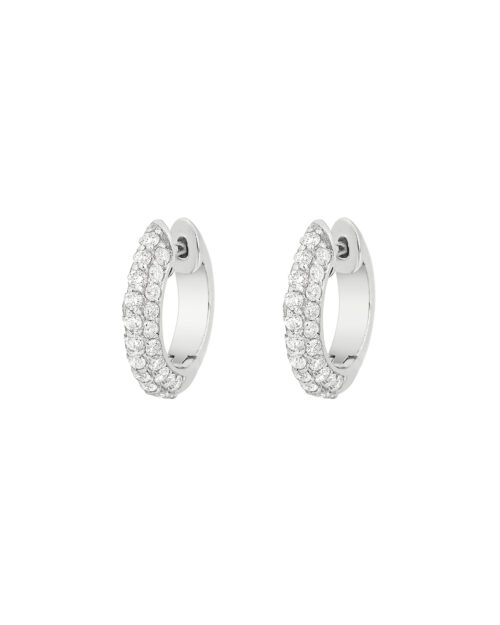 Argola com Diamantes 0.77cts