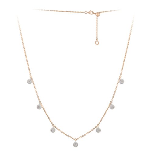Colar com Diamantes 0.63cts