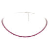 Colar Meia Riviera Rubi 9.82cts