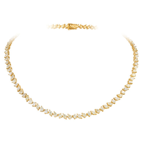 Colar Diamantes em Diferentes Lapidações 8.07cts