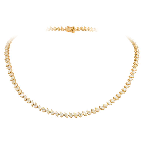 Colar Riviera Fancy Yellow 11cts