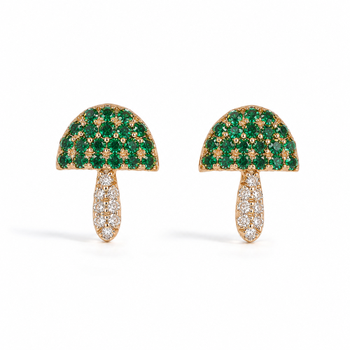 Mushroom Earrings